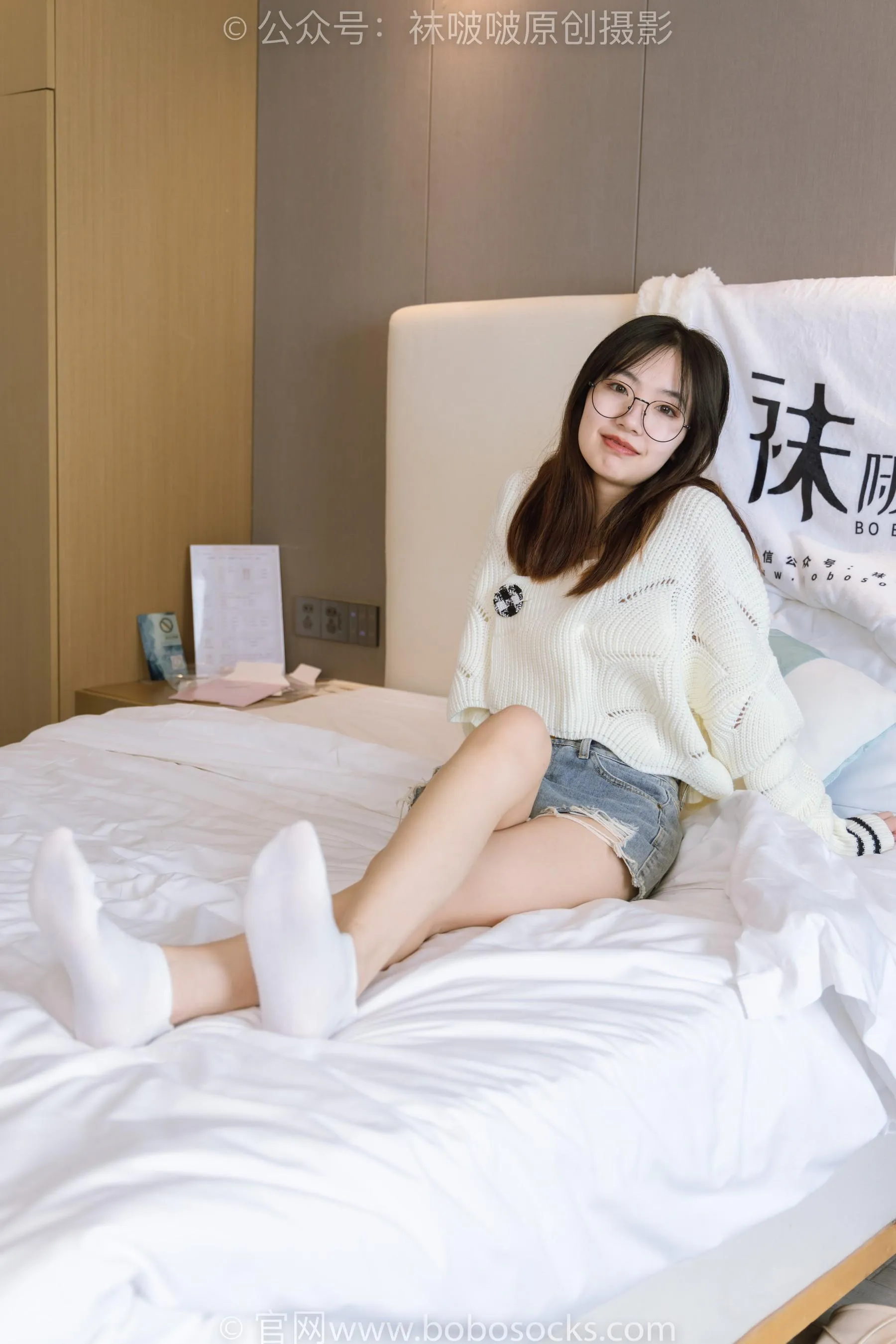 [BoBoSocks袜啵啵]NO.222 小甜豆-长靴、白棉袜、裸足[23] [47P]插图7